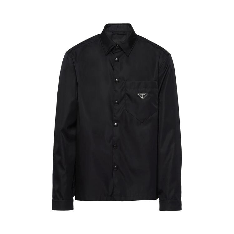 

Рубашка Prada Re-Nylon Shirt Black, черный