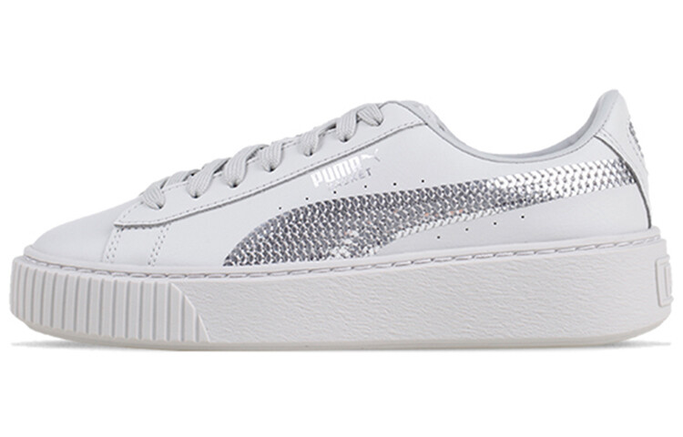 

Кроссовки PUMA Basket Platform Grey Bling Women's