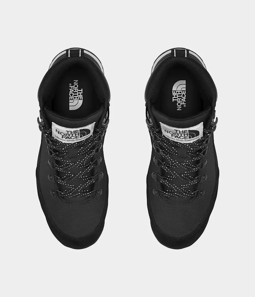 Женские текстильные водонепроницаемые ботинки Back-To-Berkeley IV The North Face, TNF Black/TNF White — фото 2