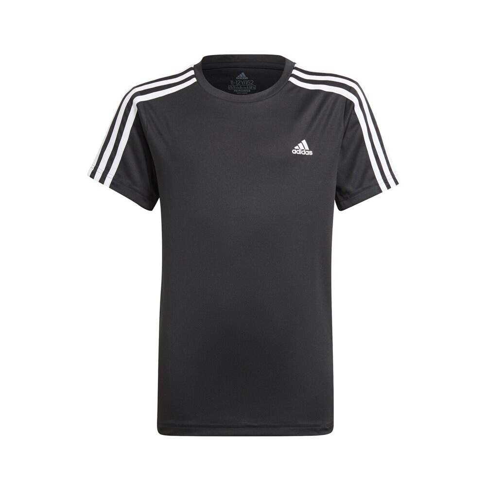 

Футболка с коротким рукавом adidas Designed 2 Move 3 Stripes, черный