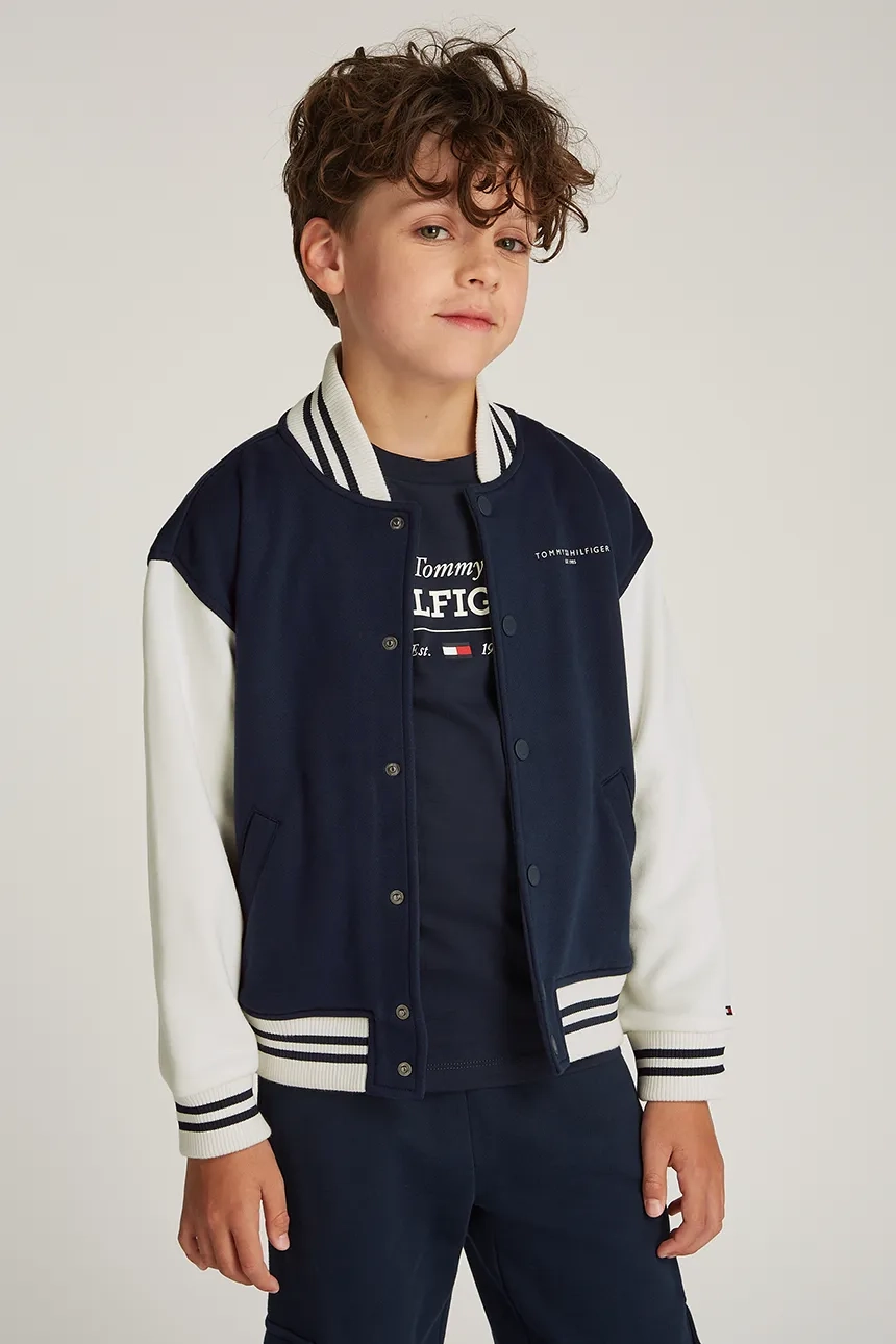 

Детская толстовка Tommy Hilfiger, темно-синий