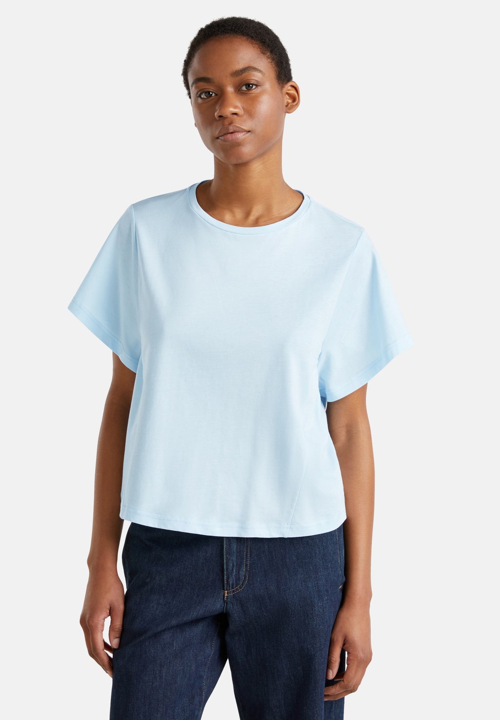 

Базовая футболка COMFORT FIT United Colors of Benetton, синий
