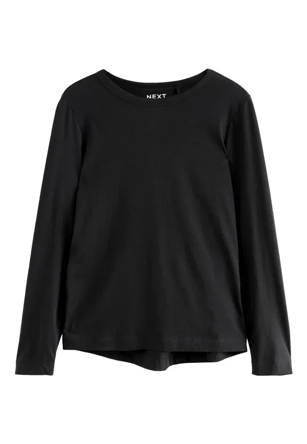 Топ с длинным рукавом Regular fit Next, черный