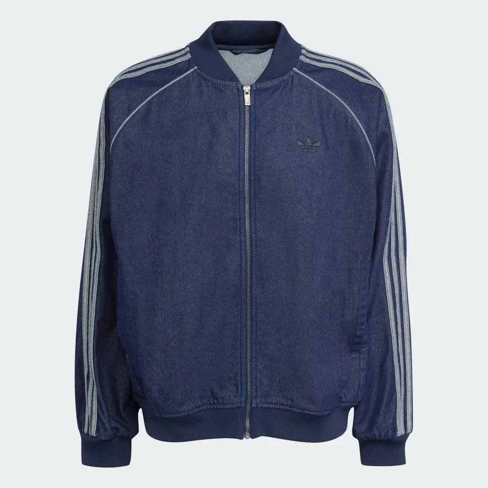 Джемпер SST Adicolor Loose SST Denim Stone Adidas, blue — фото 4