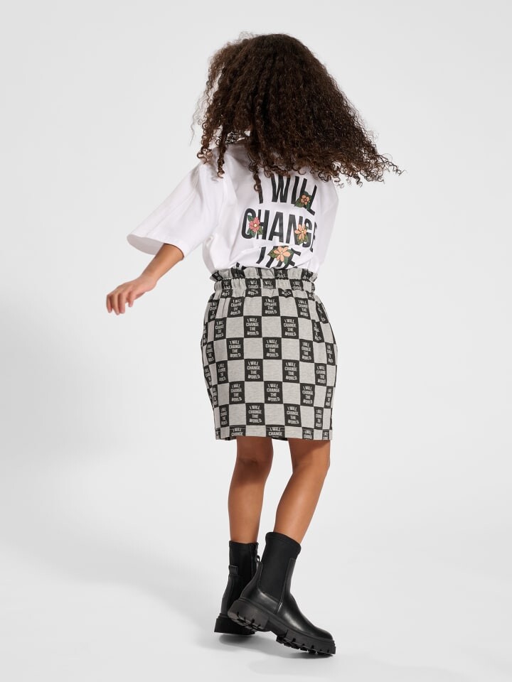 

Юбка Sometime Soon Verstellbare Taille Skirt Stsmarilyn Mädchen, цвет GREY MELANGE