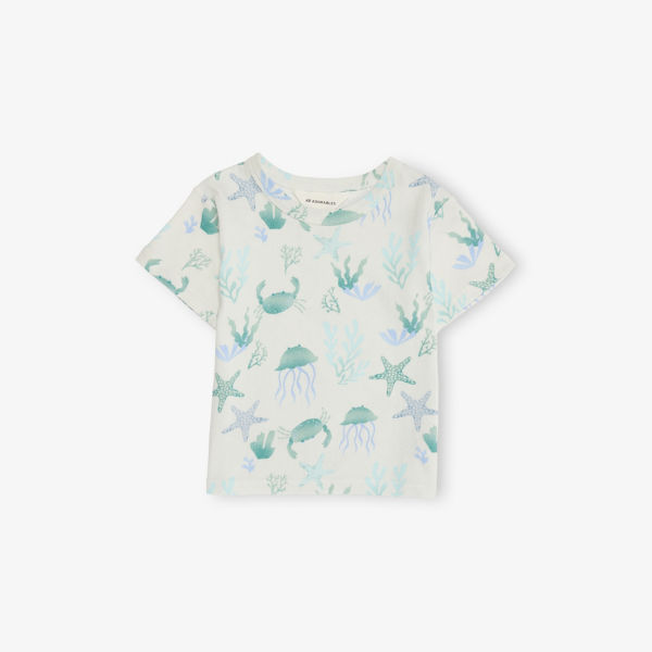 

Футболка из хлопка с графическим принтом 2-8 лет H&M Adorables, хаки