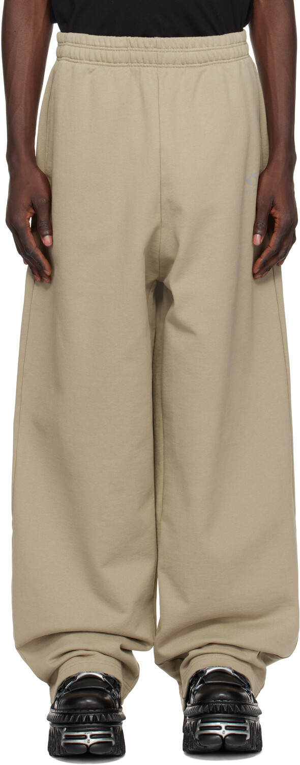 

Спортивные штаны с овальным логотипом VETEMENTS, Taupe
