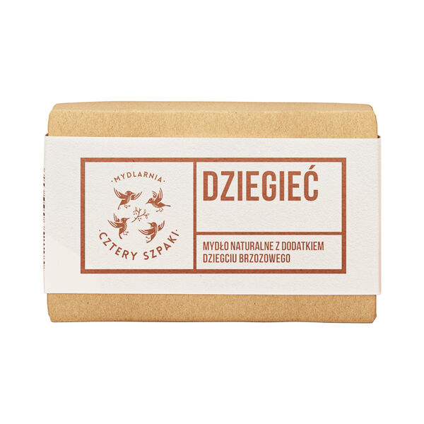 

Мыло кусковое с березовым дегтем, для проблемной кожи, 110 г Mydlarnia Cztery Szpaki