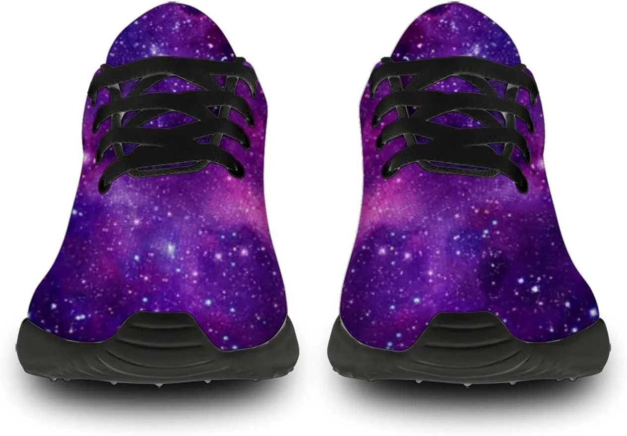 Кроссовки Horethy Galaxy для женщин и мужчин, беговые кроссовки, дышащие кроссовки для ходьбы и тенниса, космические кроссовки, подарки — фото 3