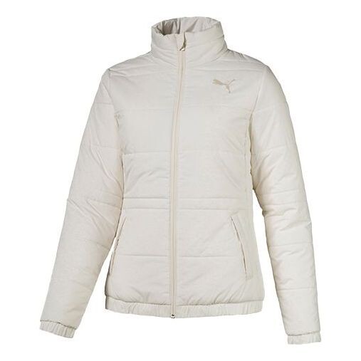 

Куртка ess padded winter jacket 'white' Puma, белый