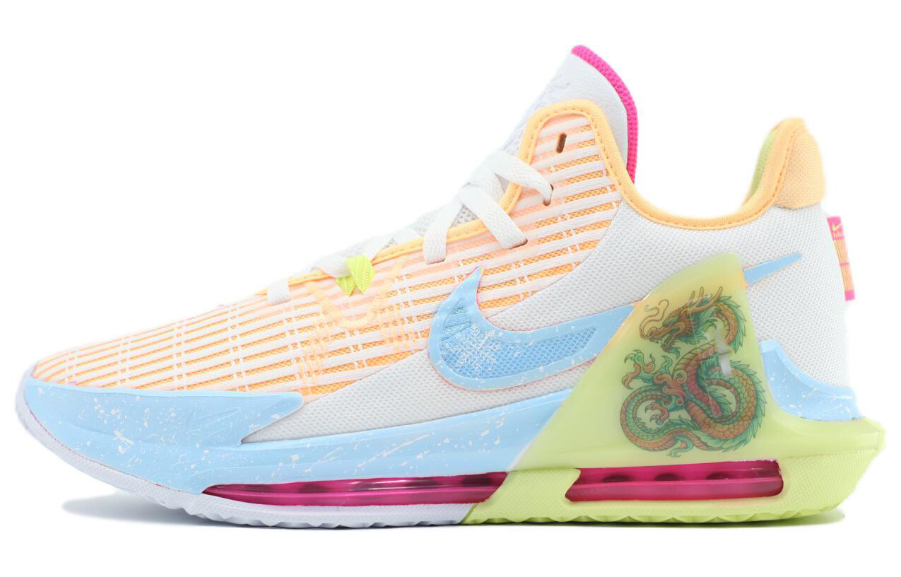 

Мужские баскетбольные кроссовки Nike Witness 6, White Orange Blue