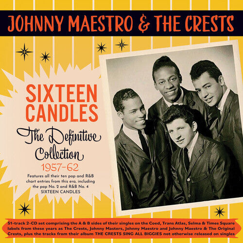 

CD диск Maestro, Johnny & the Crests: Sixteen Candles: The Definitive Collection 1957-62
