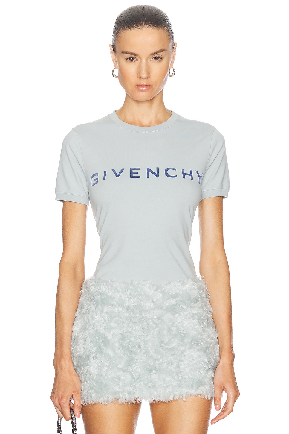 

Футболка с коротким рукавом Givenchy, цвет Grey Blue