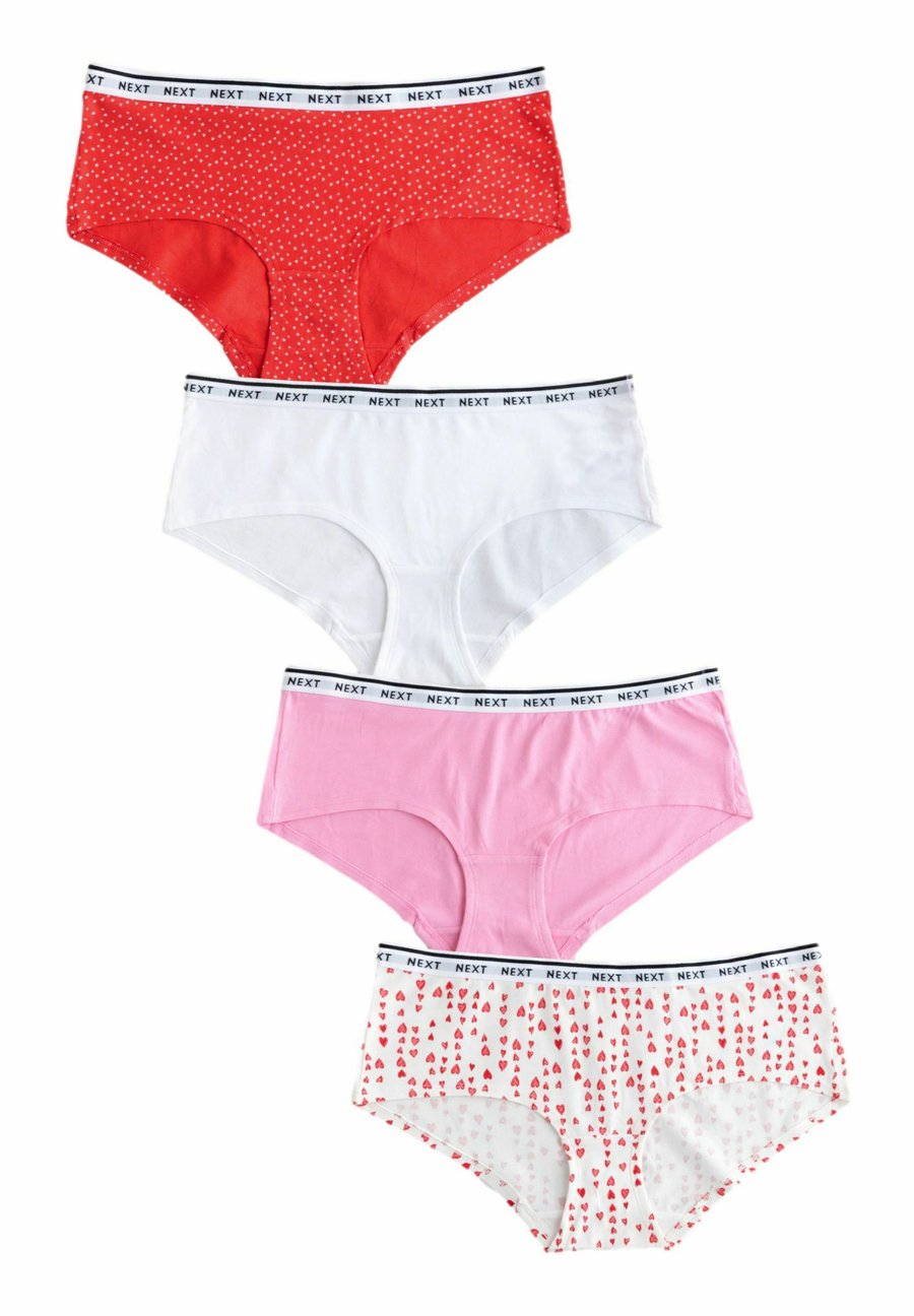 

Брифы Next RICH LOGO KNICKERS FOUR PACK, Valentines/Pink