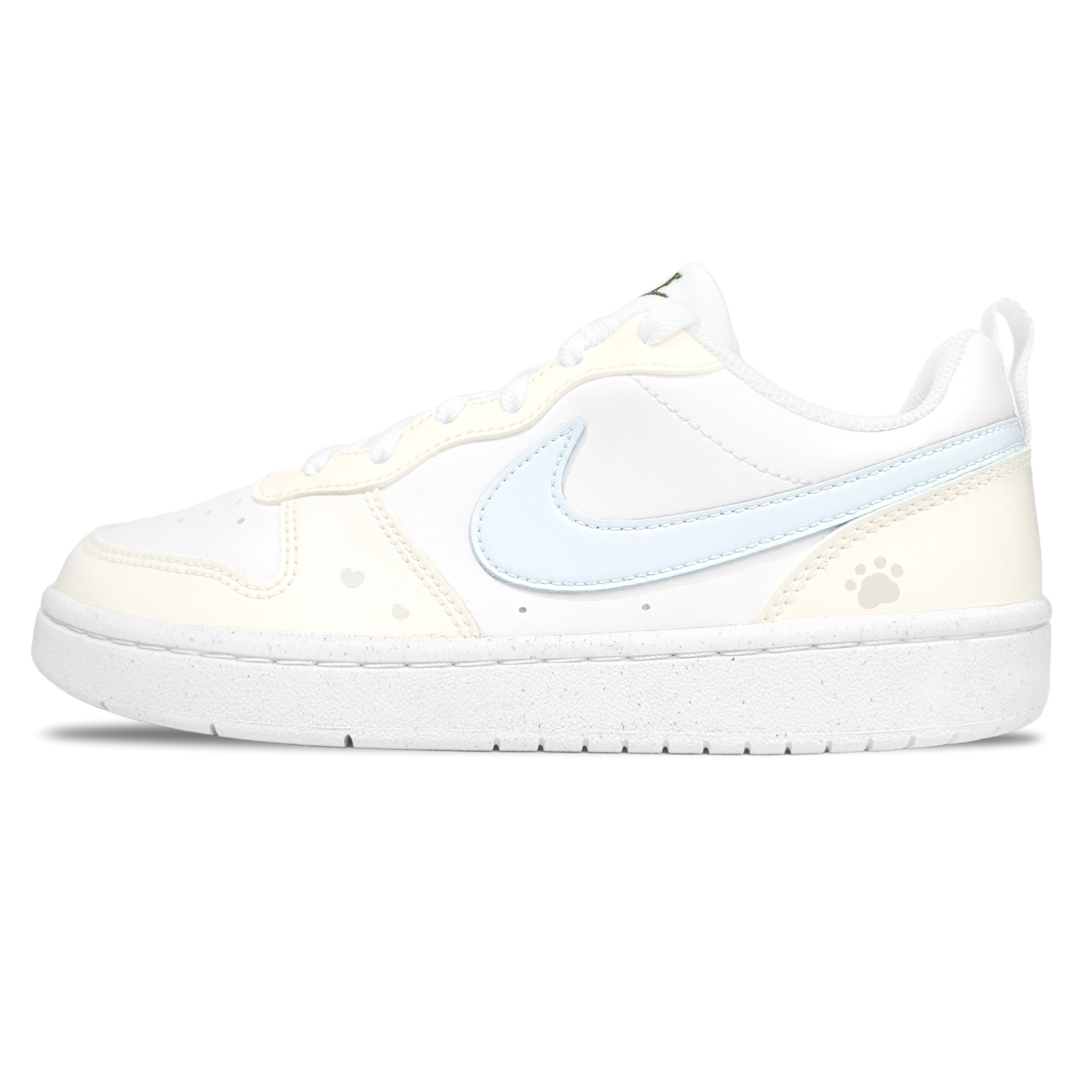 

Детские скейтерские кеды Court Borough Nike, светло-желтый