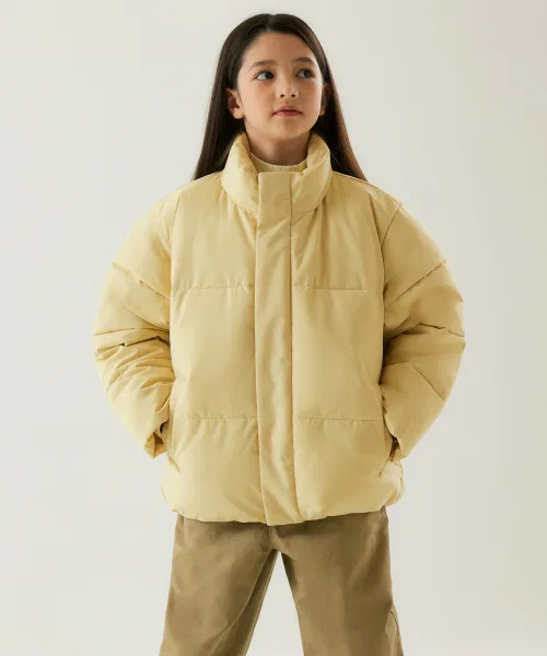 Детская куртка-пуховик короткая MUSINSA STANDARD KIDS, полиэстер, цвет другой