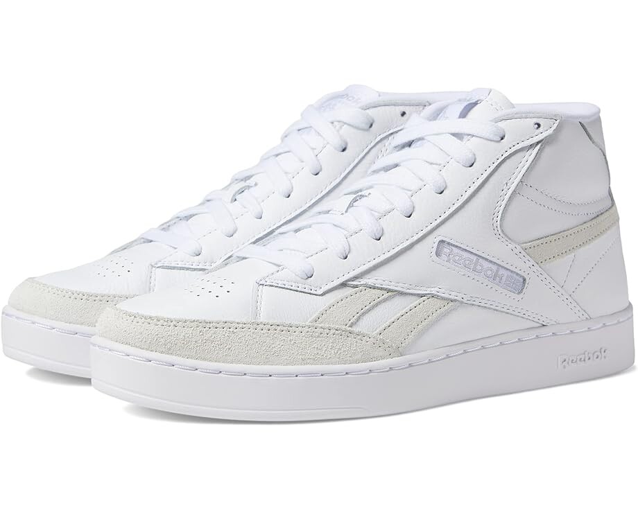 

Кроссовки Reebok Club C Form High-Top, цвет White/Pure Grey