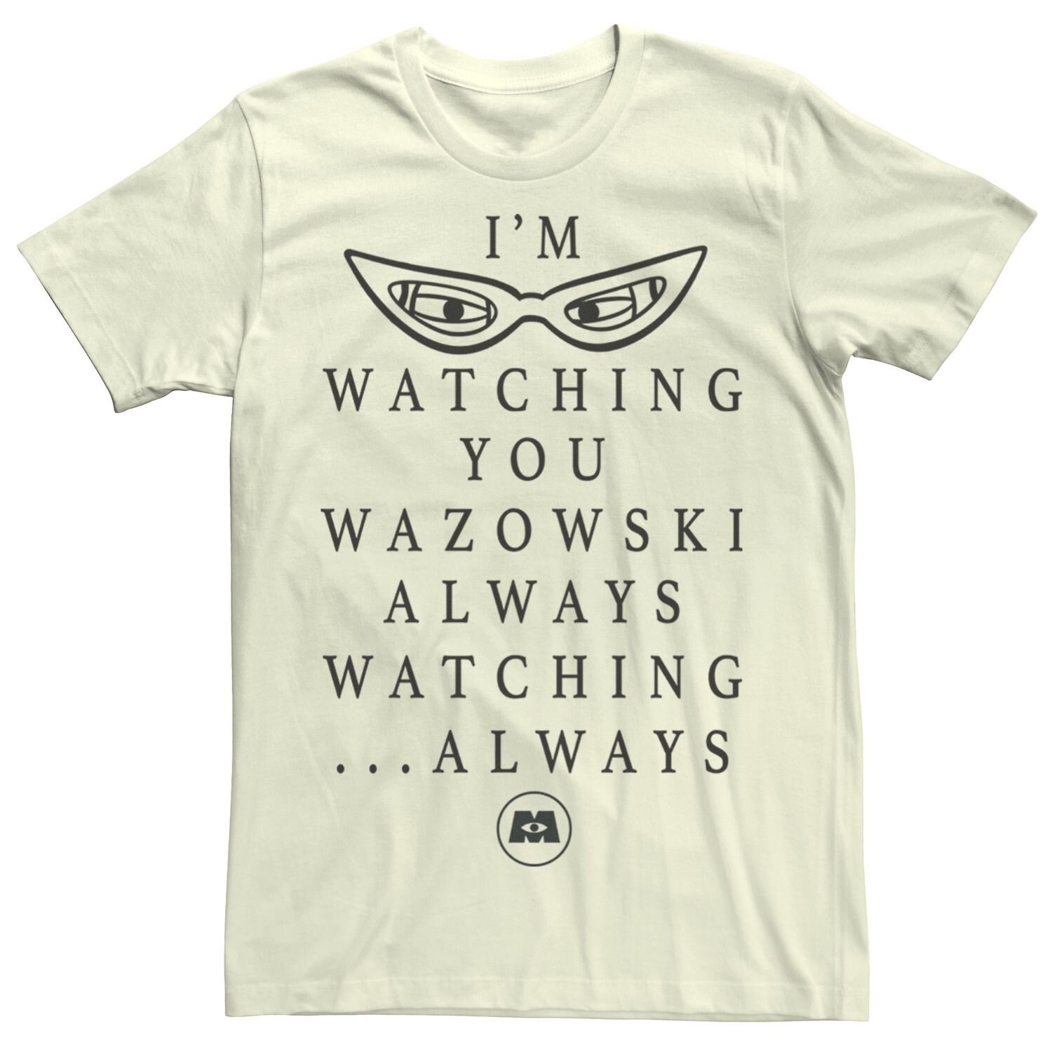 

Мужская футболка Monsters University Always Licensed Character