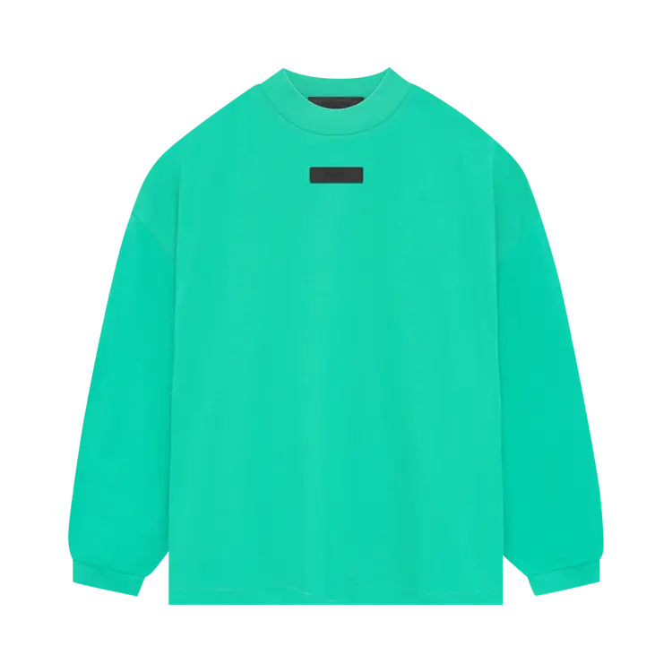 

Футболка Fear Of God Essentials Fear of God Essentials Long-Sleeve 'Mint Leaf', зеленый