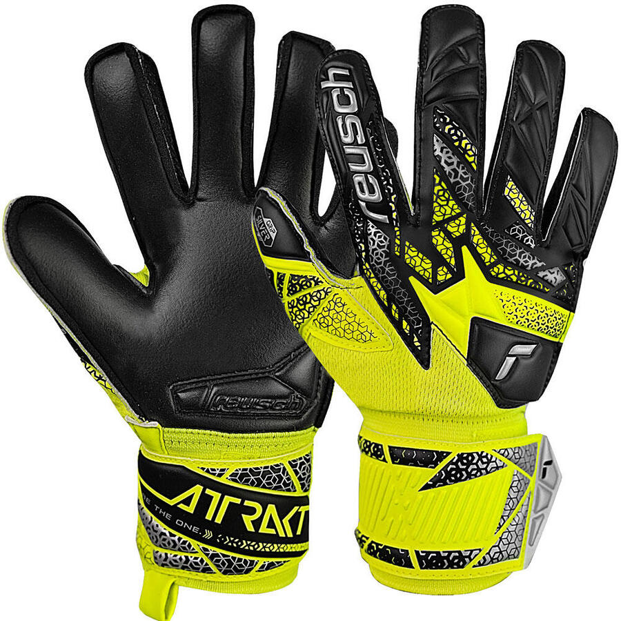 

REUSCH Вратарские перчатки Attrakt Silver Junior