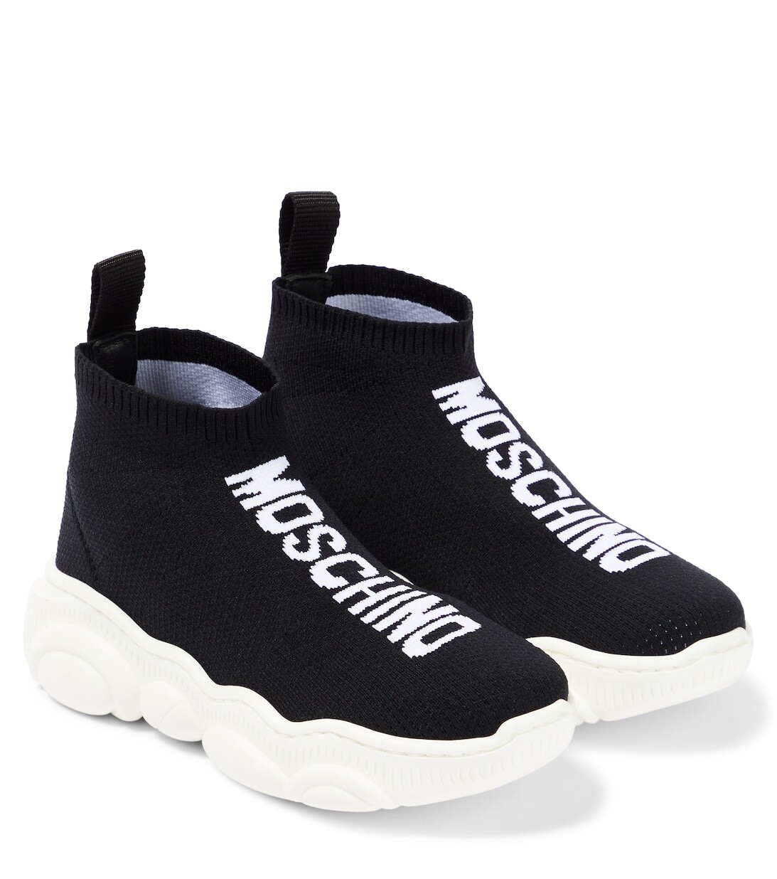 

Кроссовки с логотипом Moschino, черный