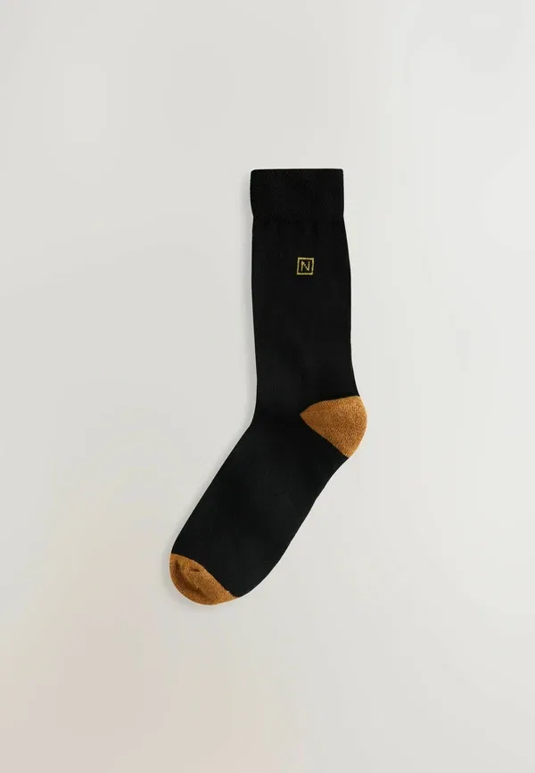 Носки Next, Pack of 10 socks, черный rich heel — фото 4