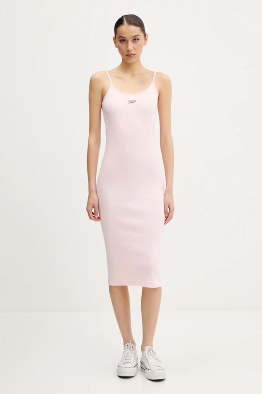 

Платье Tommy Jeans, розовый