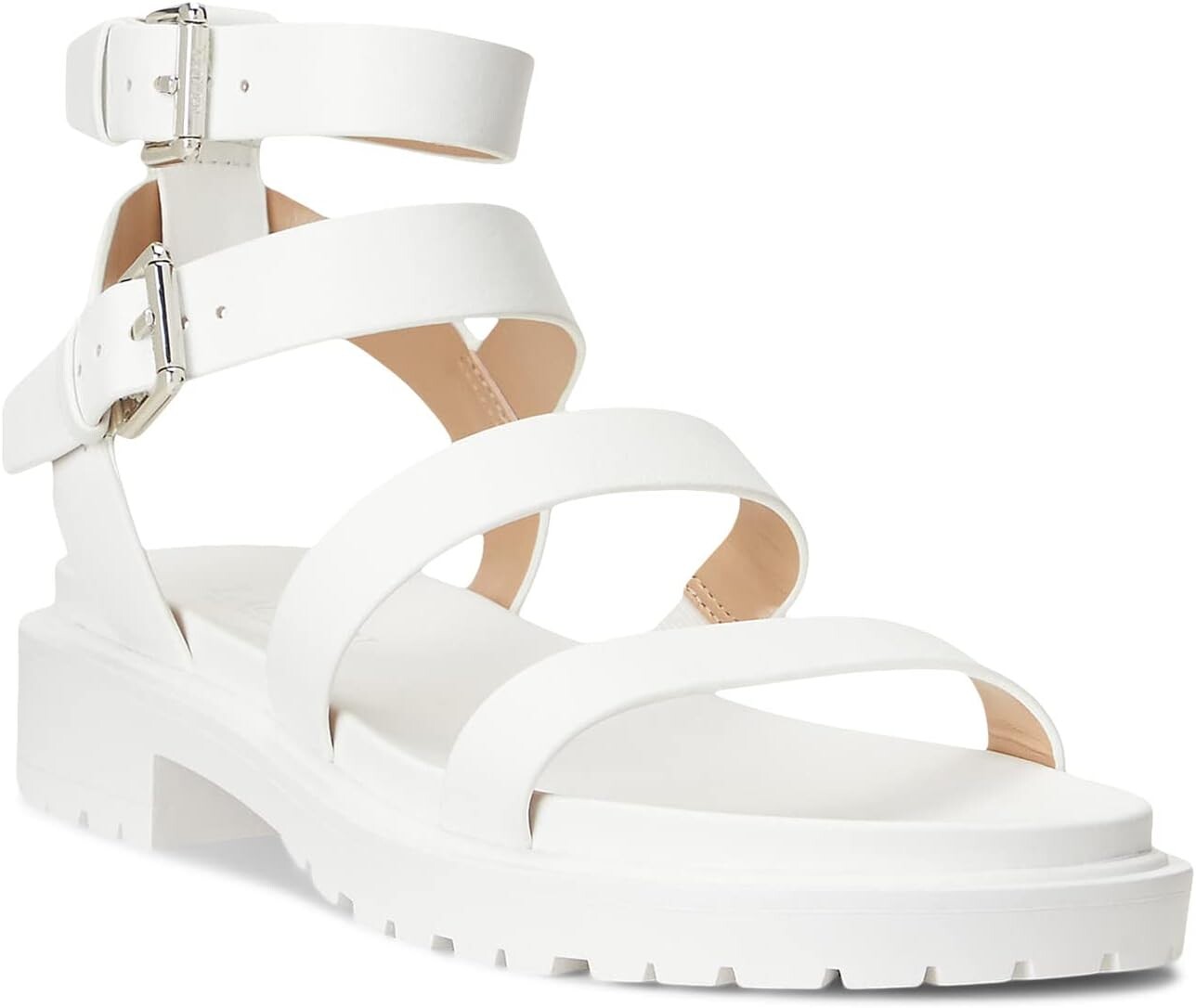 

Туфли LAUREN Ralph Lauren Kayleen Flat Sandal, цвет Snow White