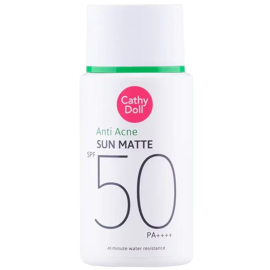 

Cathy Doll Anti Acne Sun Matte SPF50 PA++++ 40 мл, Green
