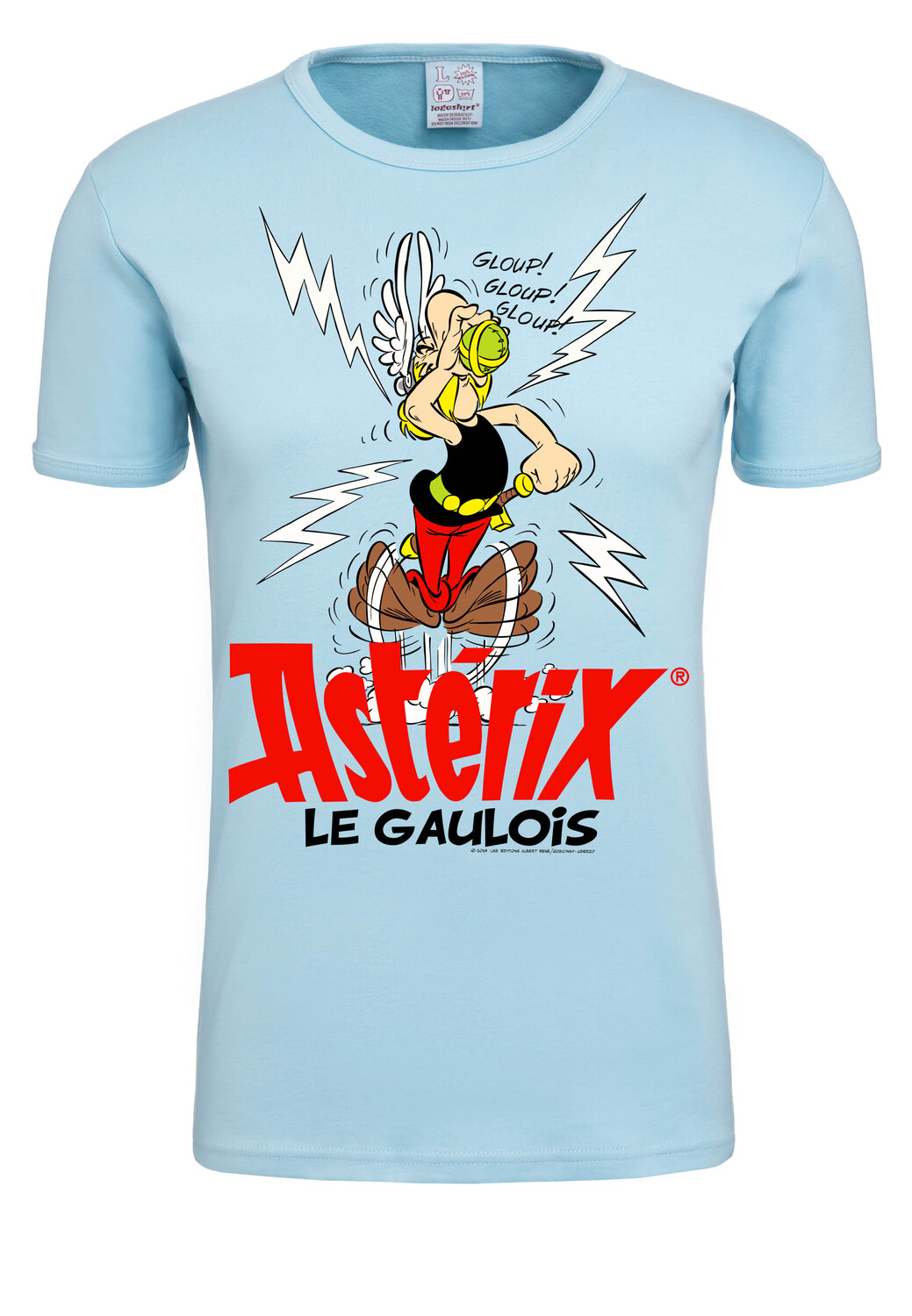 

Футболка Logoshirt Asterix Le Gaulois, светло-синий