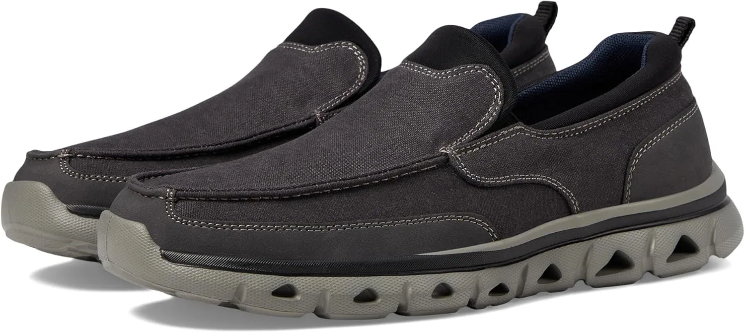 Лоферы мужские DOCKERS, Black/Grey