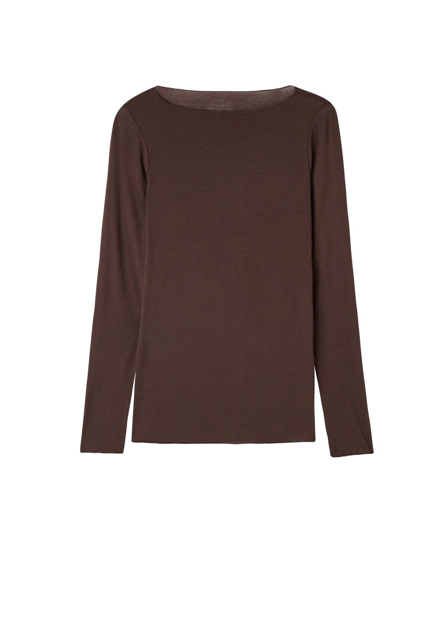 

Лонгслив INTIMISSIMI Shirt, темно-коричневый