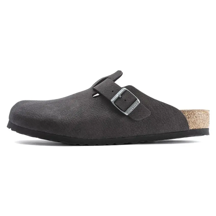 

Birkenstock Бостонские веганские сандалии «Black Desert Dust»