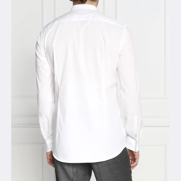 Рубашка приталенного кроя h-hank-party1-221 Boss, белый — фото 2