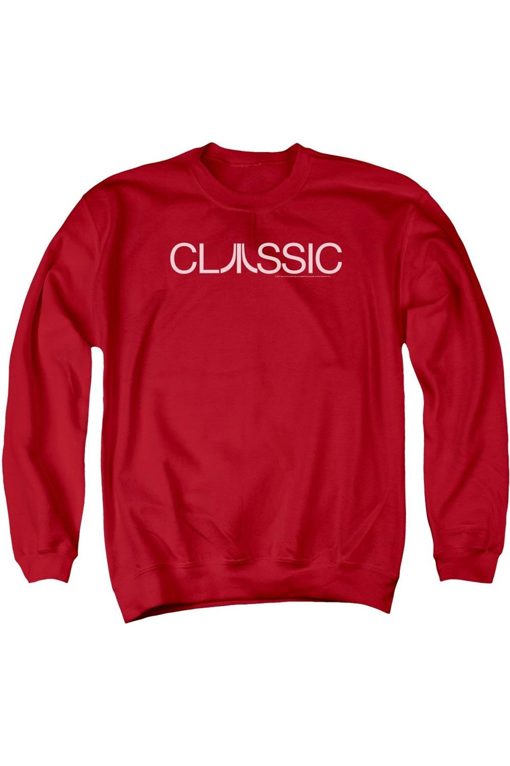 

Atari Classic Adult Толстовка с круглым вырезом Gildan, красный