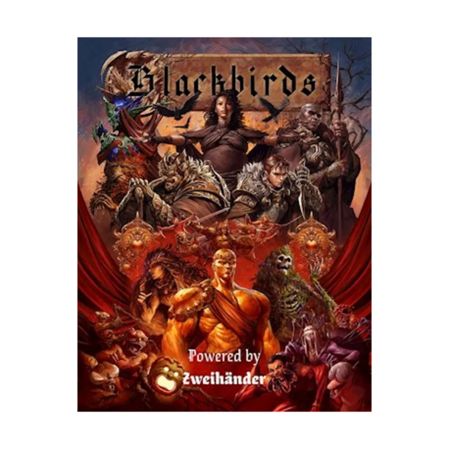 

Blackbirds, RPG Books (Andrews McMeel), твердый переплет