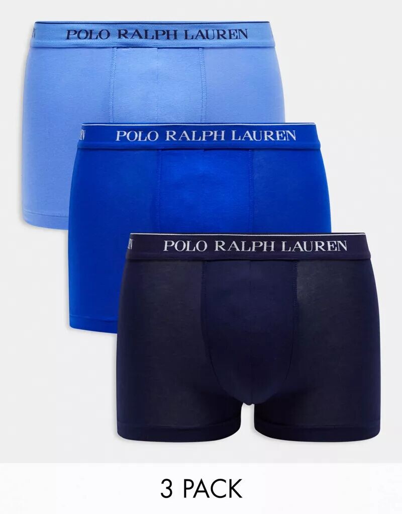 

Набор из трех трусов разных цветов Polo Ralph Lauren