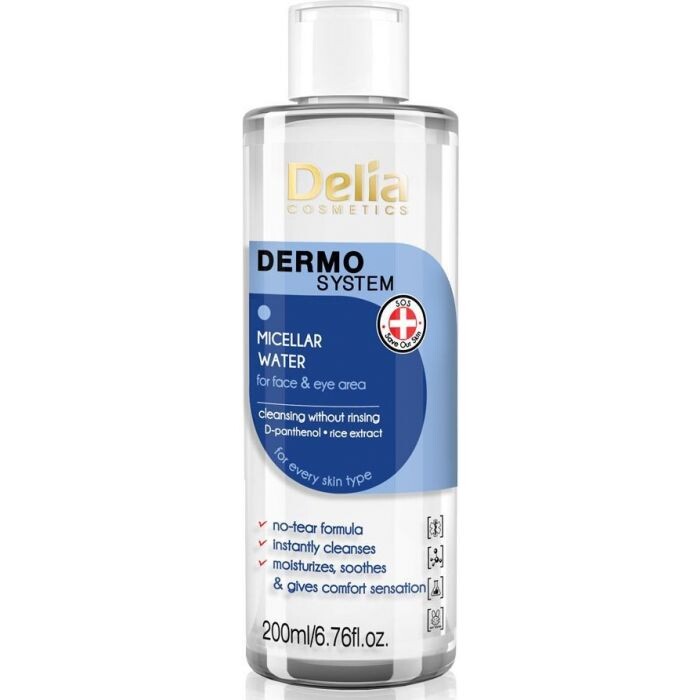 

Мицеллярная вода Dermo System Agua Micelar Delia, 200