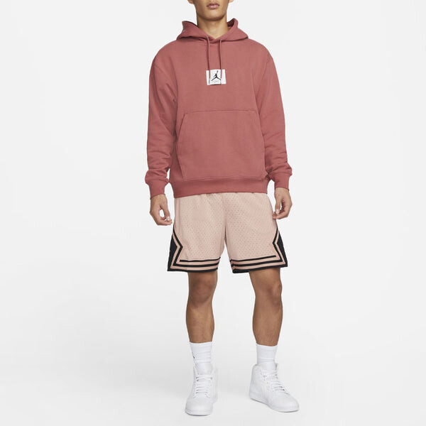 Толстовка Men's Air Jordan SS22 Logo Casual Red, красный — фото 3
