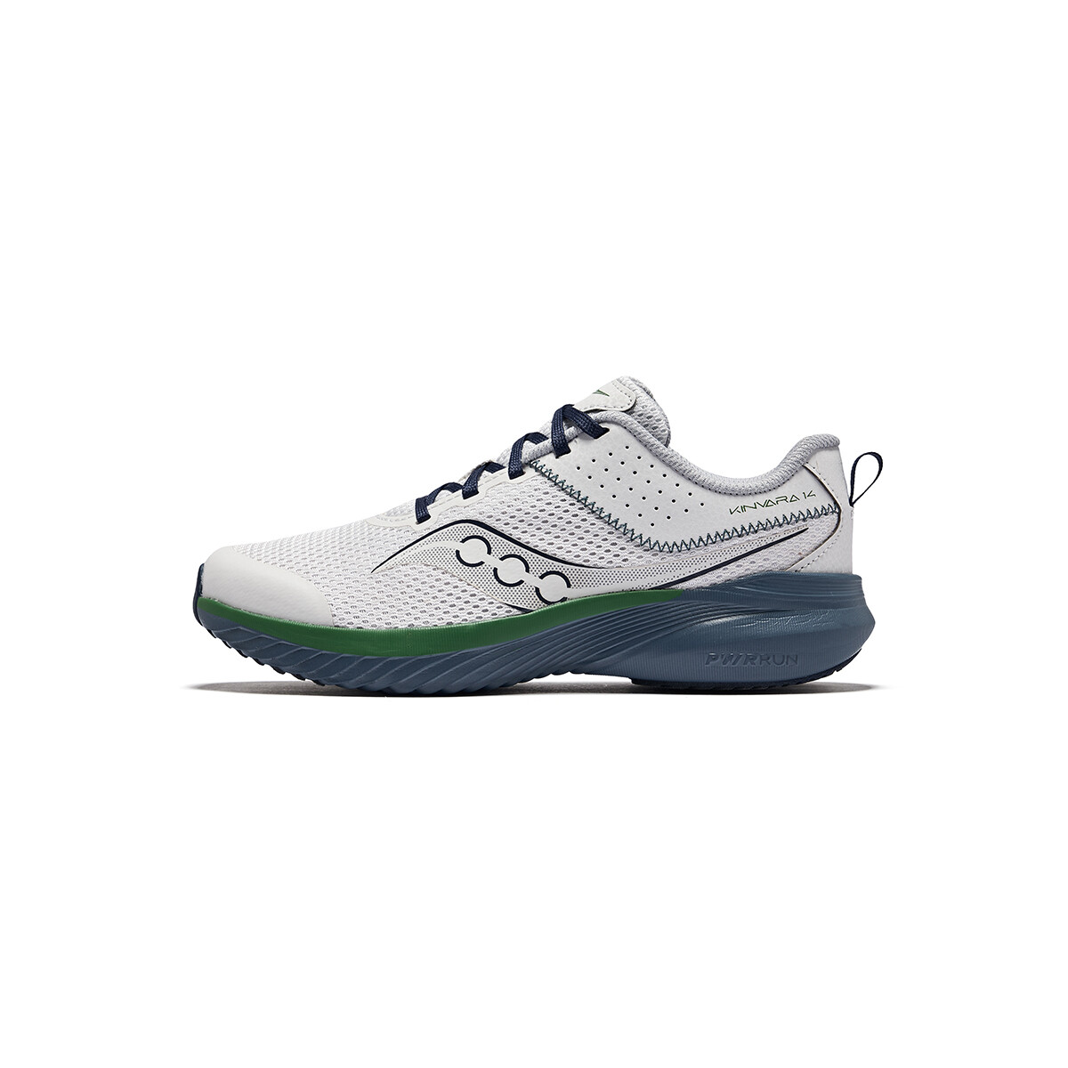 

Кроссовки Kinvara 14 Kids, низкие, светло-серые, орхидея Saucony, цвет Light gray orchid