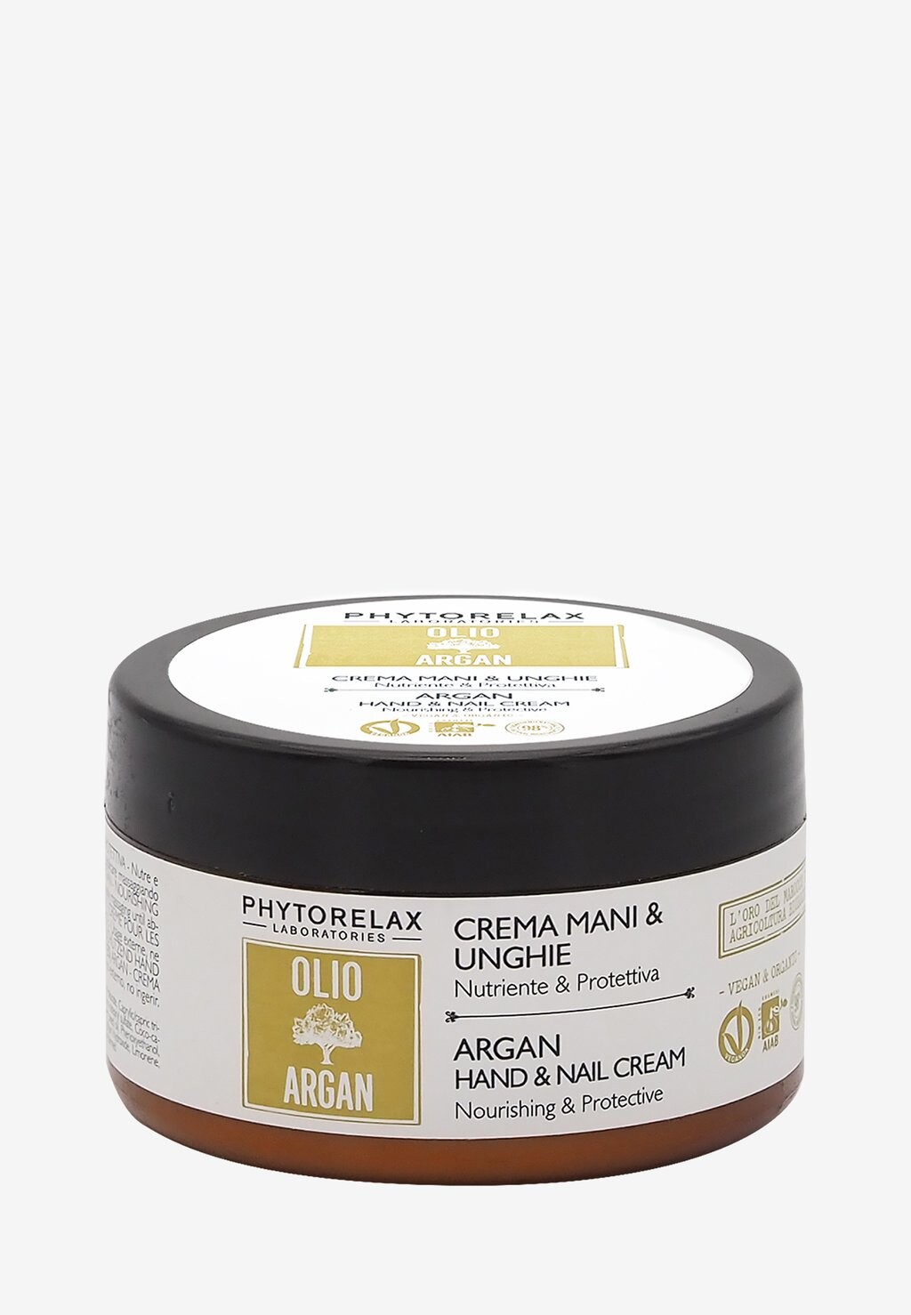 

ПИТАТЕЛЬНЫЙ И ЗАЩИТНЫЙ КРЕМ ДЛЯ РУК И НОГТЕЙ Vegan & Organic Argan Phytorelax