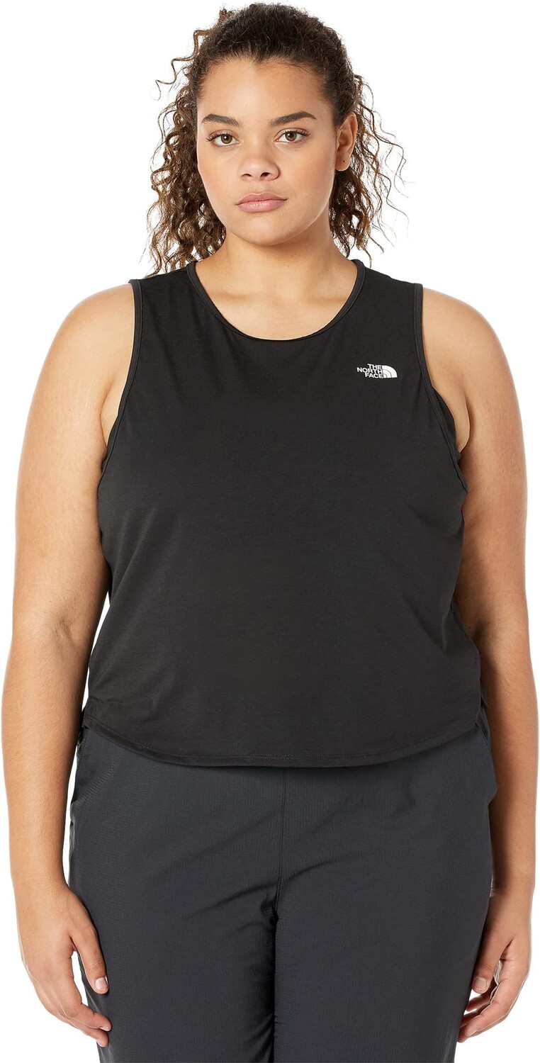 Топ The North Face Plus Size Wander Cross-Back Tank, цвет TNF Black