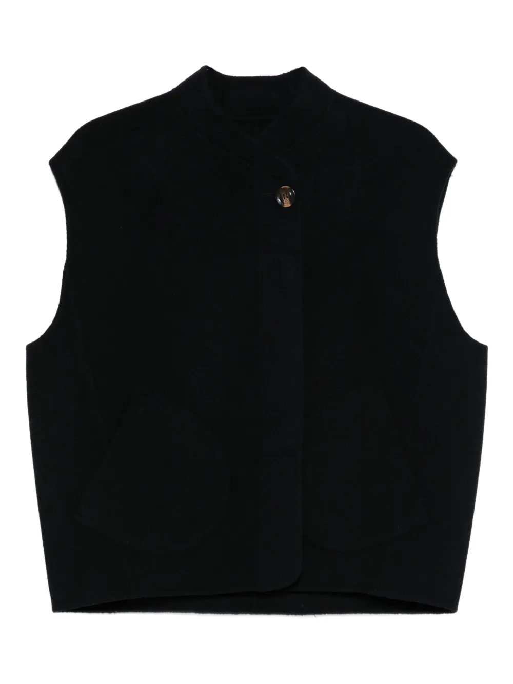 

Топ без рукавов на пуговицах Soeur, синий