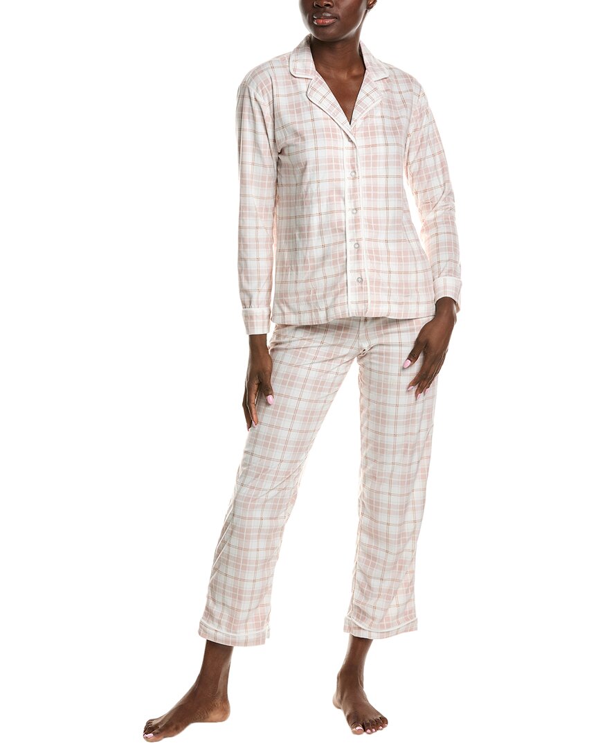 

Anne Klein 2-комплектный пижамный комплект "Рубашка и брюки", розовый