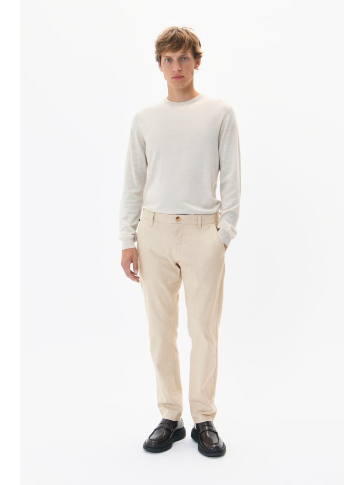 

Повседневные брюки MAparker прямого кроя в цвете бежевый Matinique