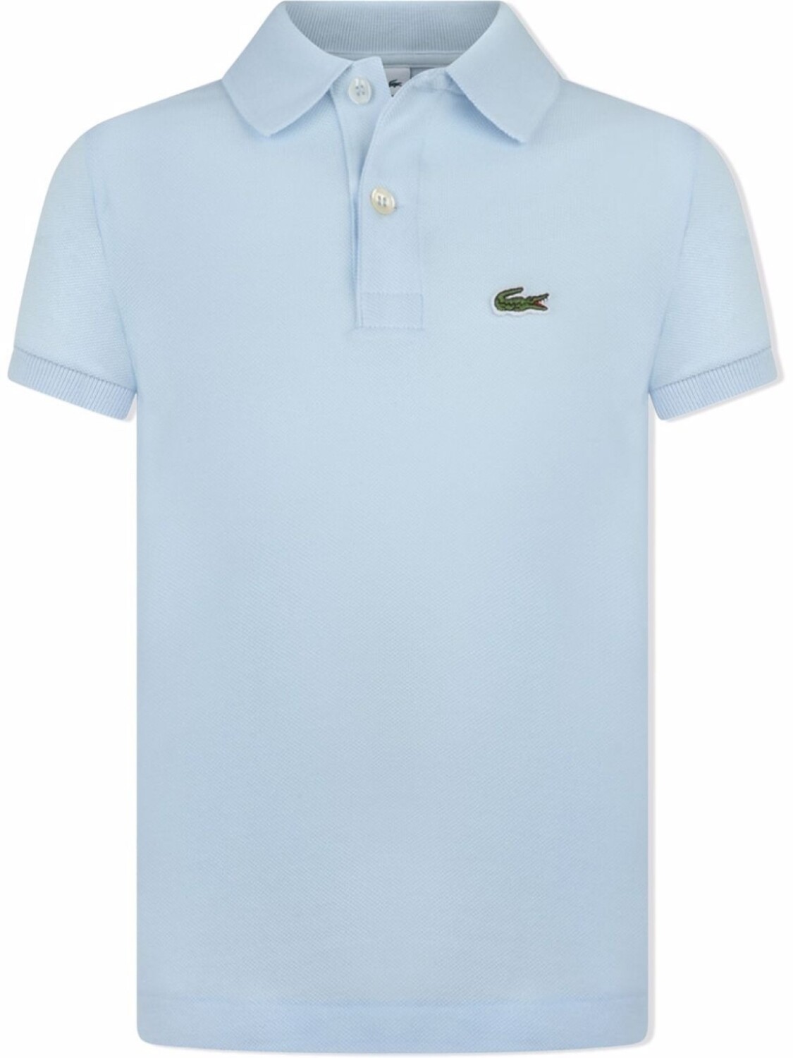 

Рубашка поло с тиснением под крокодила Lacoste Kids, синий