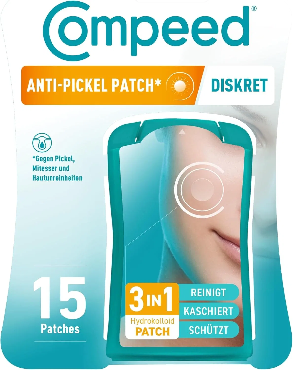 Патчи Compeed Anti-Pimple Discreet от прыщей Compeed