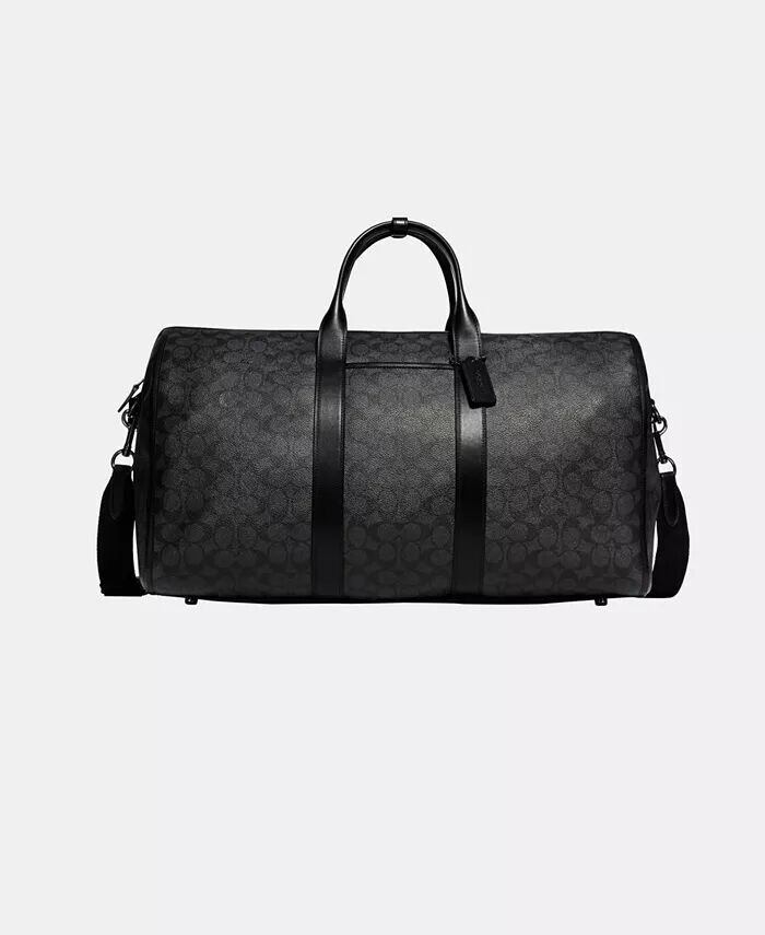 

Сумка Gotham из фирменной канвы COACH, серый