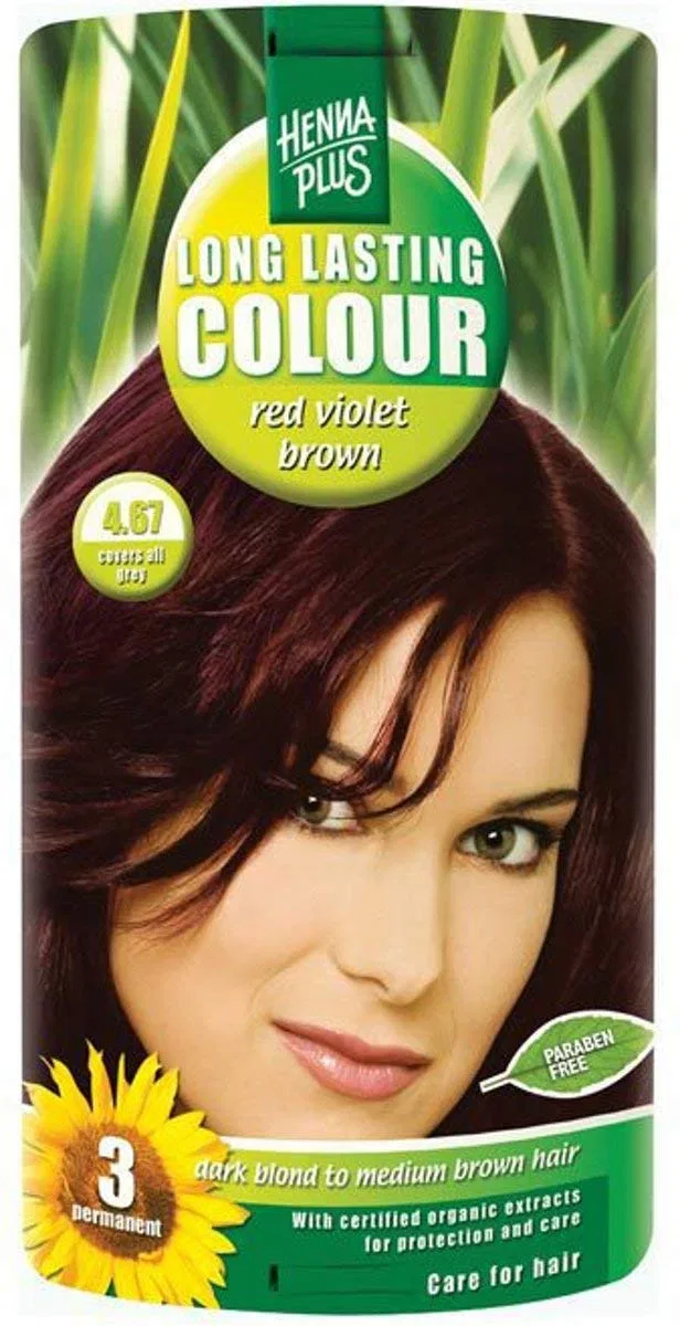Стойкая краска для волос «Long Lasting Colour» от Hennaplus Hennaplus