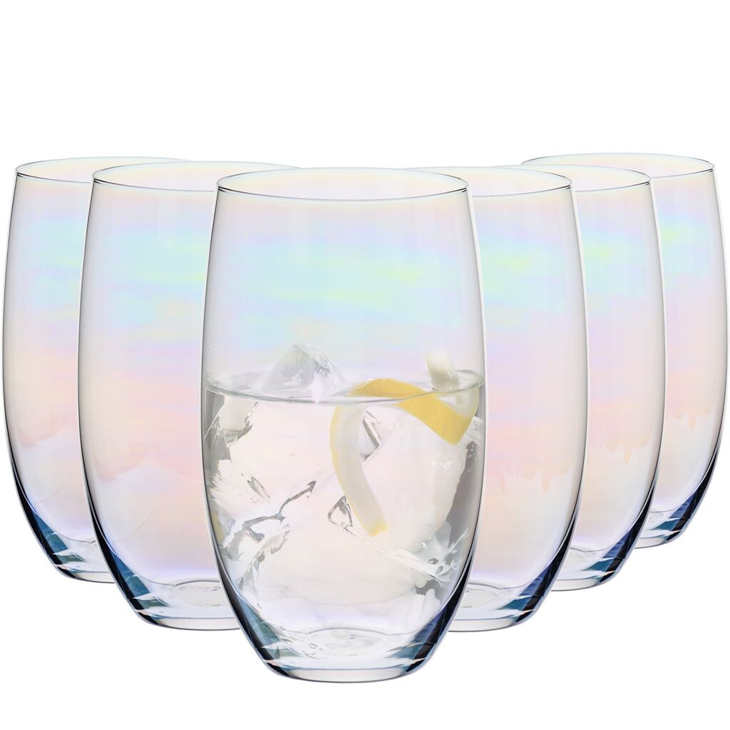 

КРОСНО Стаканы для воды Blended Rainbow, набор из 6 шт., 510 мл Krosno